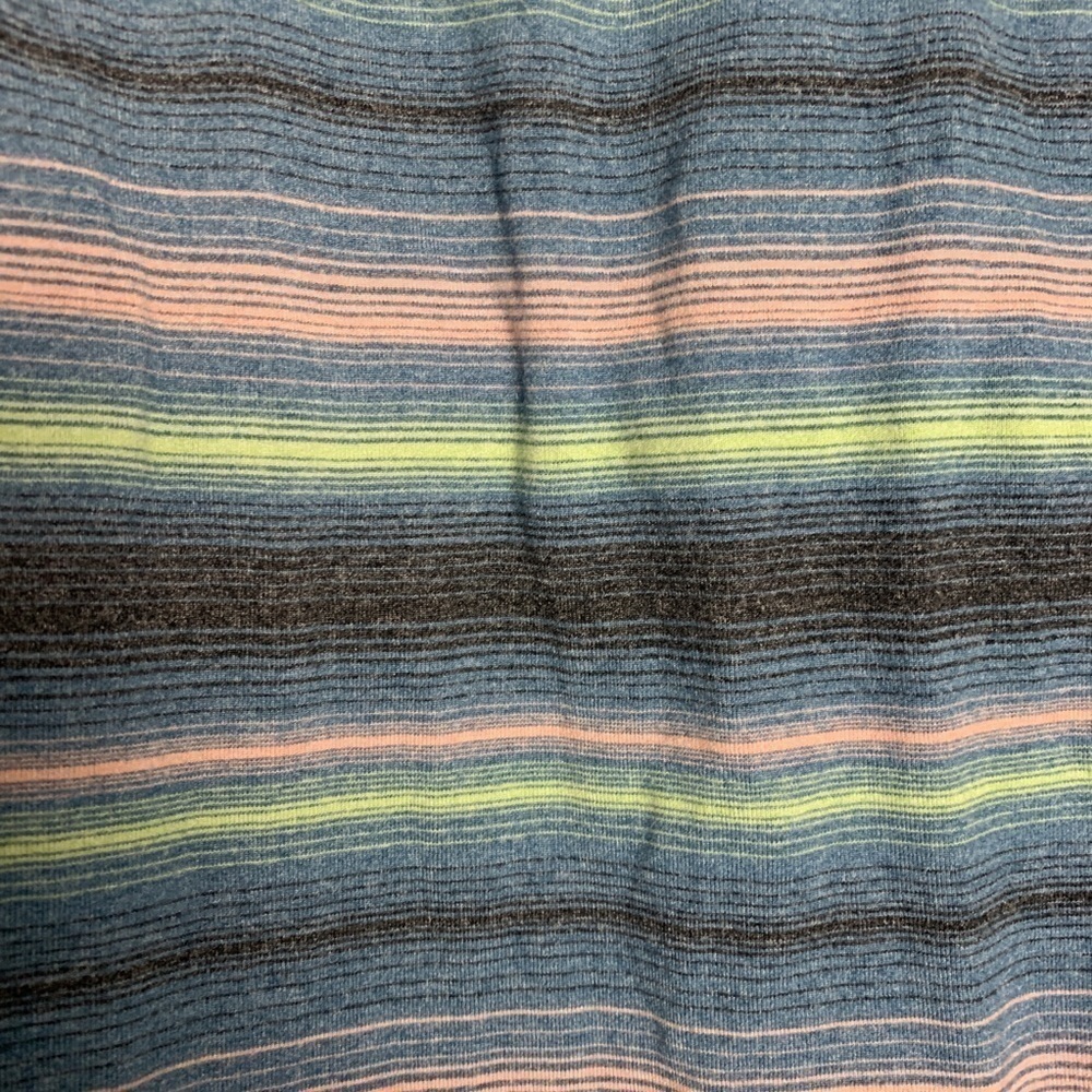 Blue Striped Racer Back Tank Top - Picture 3 of 5